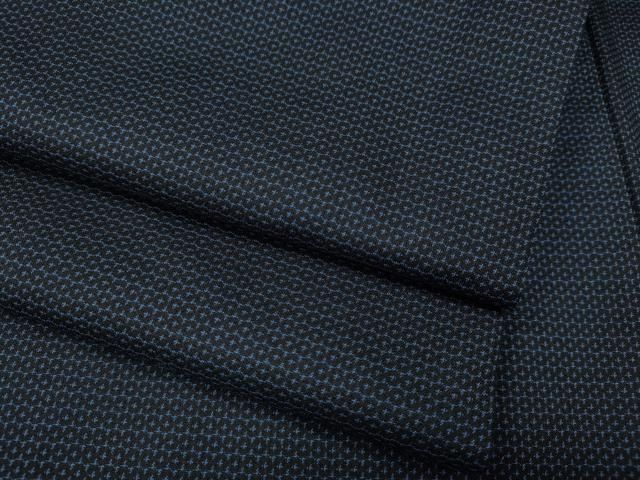 平和屋着物●男性　紬　100亀甲　総詰め　キングサイズ　正絹　逸品　CABG5305ut
