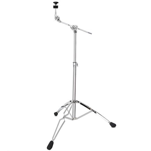 AKOZLIN ブームシンバルスタンド 高さ調整84-115cm シンバルスタンド クロームメッキ銀色 クロムめっき ライトウェイトシリーズ 楽器アクセサリー(沖縄・離島の方発送不可）) 0f12abec
