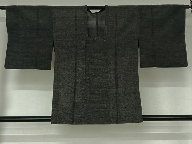 平和屋着物▽道行コート　スリーシーズン　春夏秋　塵除け　霞文　正絹　逸品　AABI5046jh