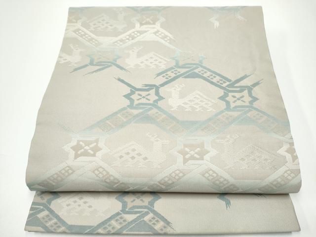 平和屋着物●九寸開き名古屋帯　有栖川錦　正絹　逸品　CABF8773hy 21,450円