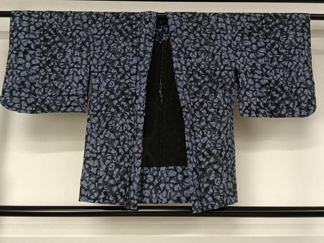 平和屋着物▽羽織　スリーシーズン　春夏秋　塵除け　箔散らし文様　正絹　逸品　AABI4609jh