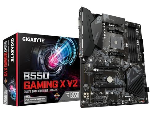 GIGABYTE B550 GAMING X V2 AMD Ryzen 5000/4000G/3000シリーズプロセッサ対応 Socket AM4 DDR4 ATX マザーボード MB6541/ d79613c0
