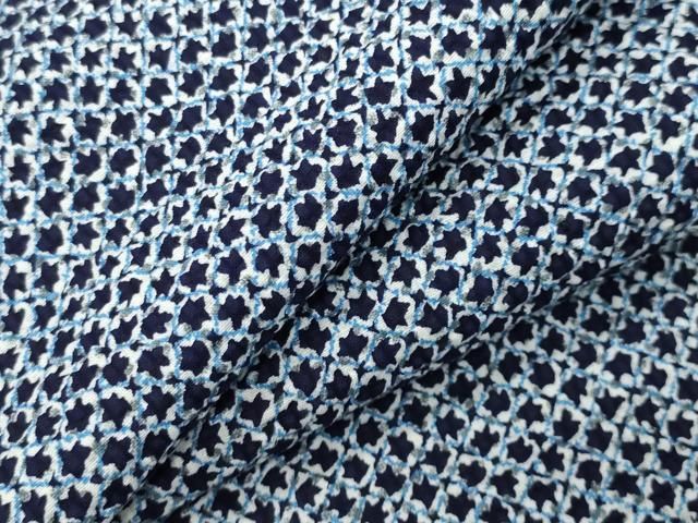 平和屋着物∴夏物　浴衣　吉祥文　綿　逸品　CABG4064gh