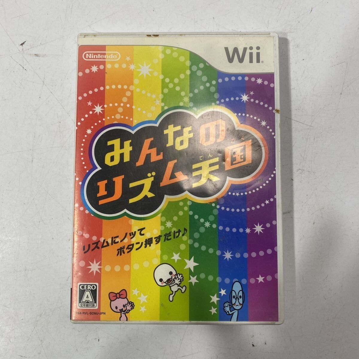 読込確認済み Nintendo Wii みんなのリズム天国 ソフト【送料無料