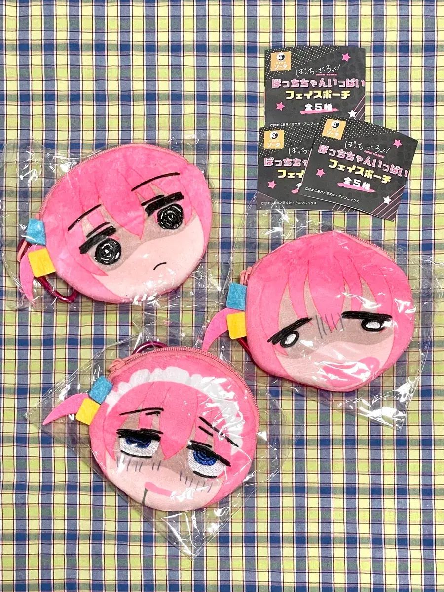 ぼっち・ざ・ろっく！ ぼっち・ざ・ろっく！ ぼっちちゃんいっぱい フェイス ポーチ ガチャ