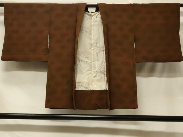 平和屋着物#羽織 霞文 暈し染め 鬼しぼ縮緬 正絹 逸品 CABF8807in