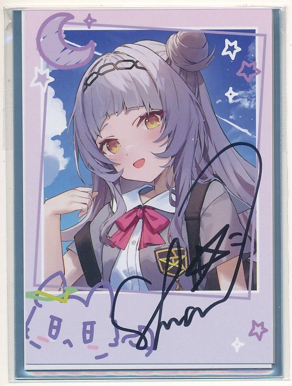COVER][紫咲シオン 活動6周年記念 数量限定直筆サイン入りチェキ風
