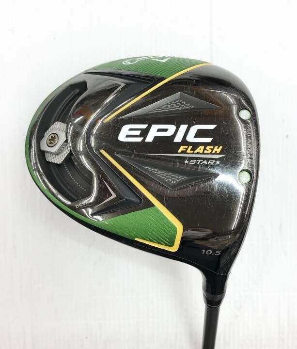 キャロウェイ　EPIC FLASH STAR　10.5度　Speeder EVOLUTION for CW　SRフレックス　ドライバー　中古【最短即日発送】