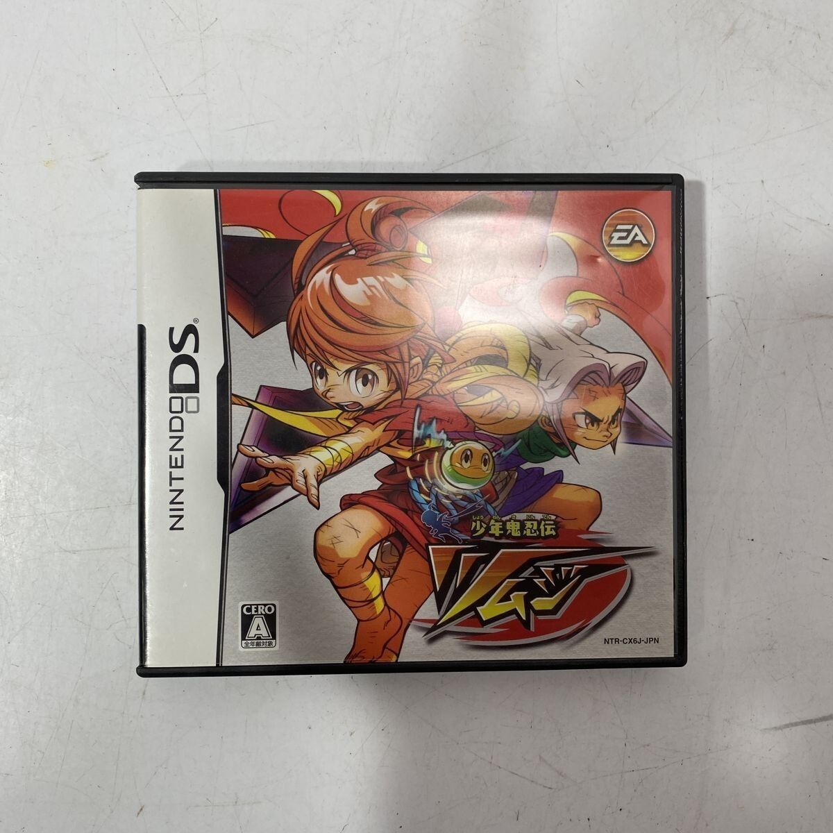 読込確認済み Nintendo DS 少年鬼忍伝 ツムジ ソフト【送料無料