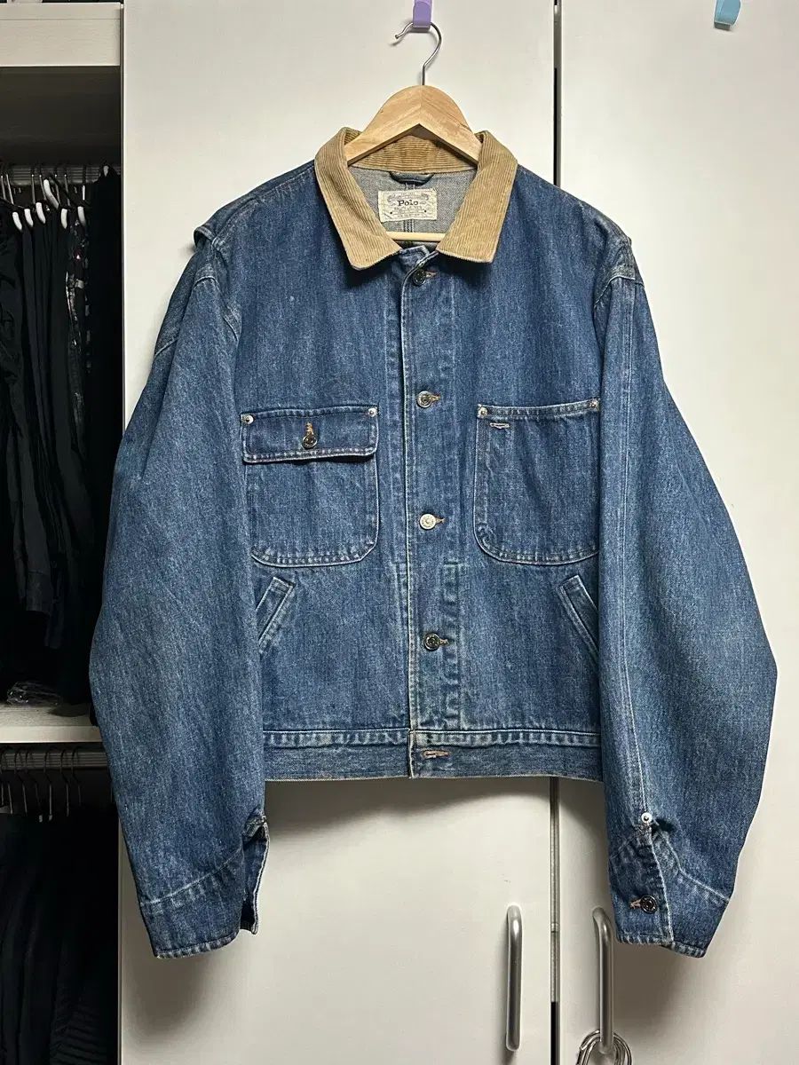 ポロ ヴィンテージ 덩가리 デニムジャケット made USA