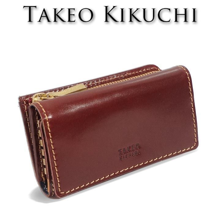 タケオキクチ キーケース コインケース エリア 266624 TAKEO KIKUCHI