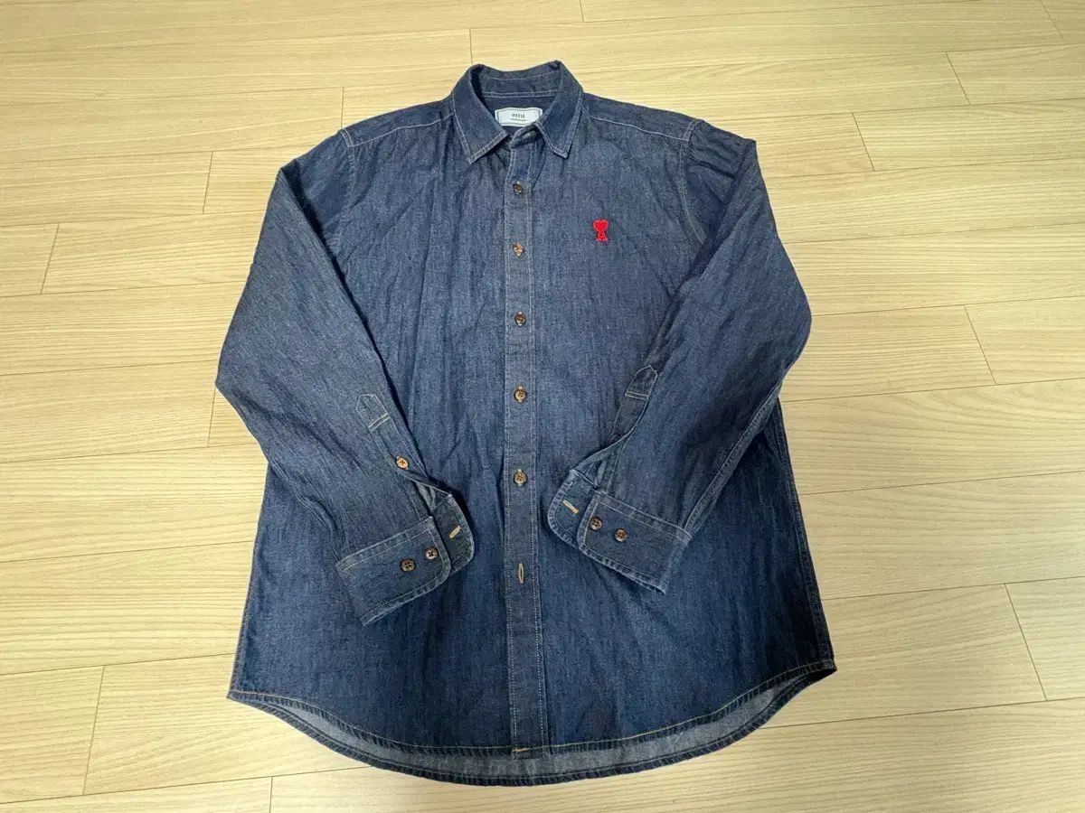 正規品 アミ Ami メンズ デニムシャツ