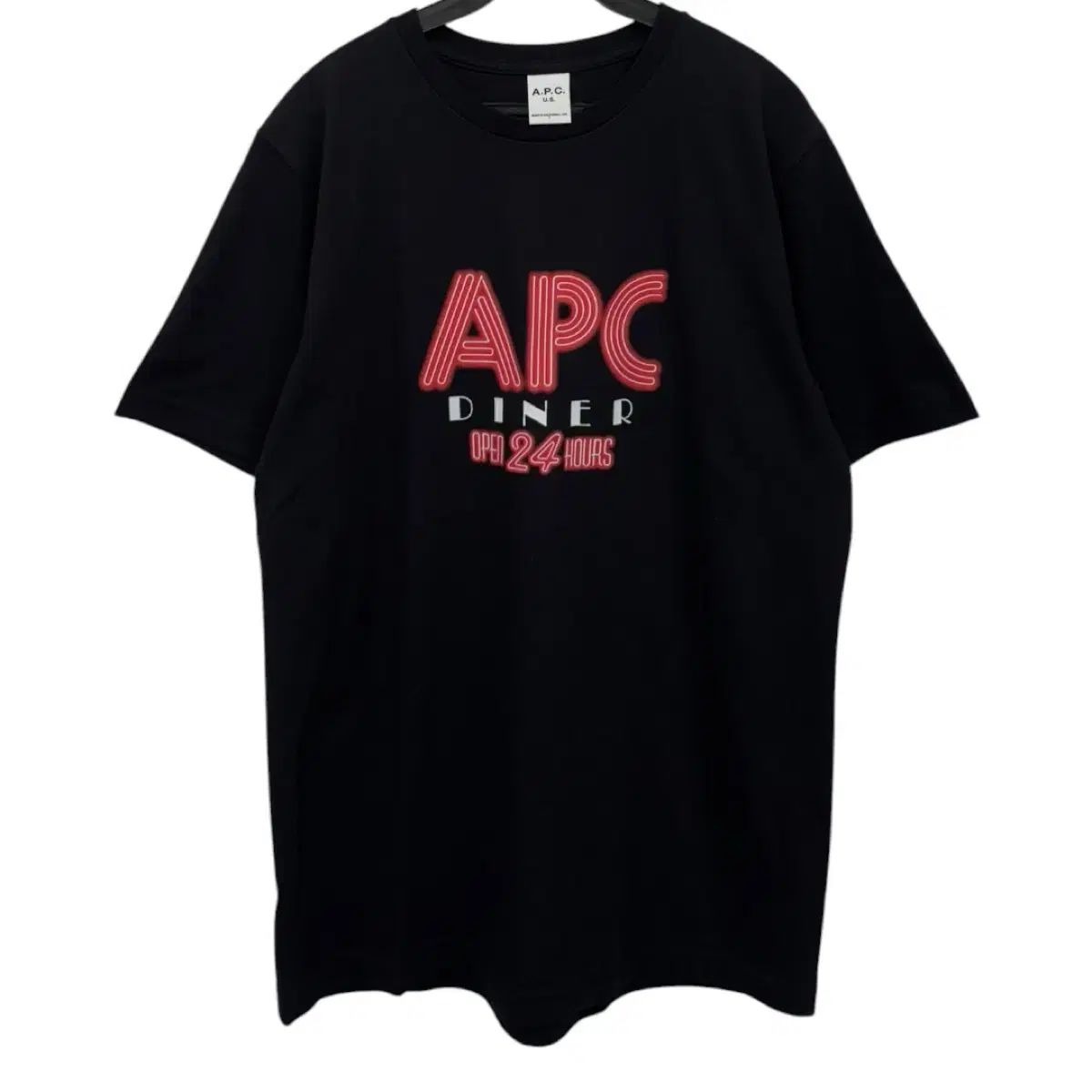 A.P.C. アー・ペー・セー タイラー メンズ 半袖 Tシャツ ブラック L
