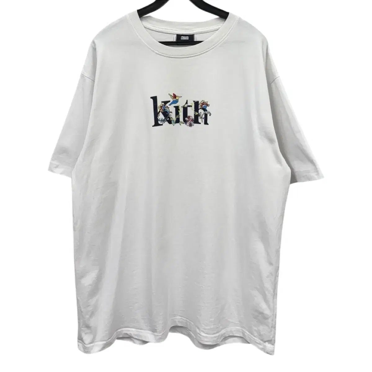 Kith フラワー BIRD 白 半袖Tシャツ XL