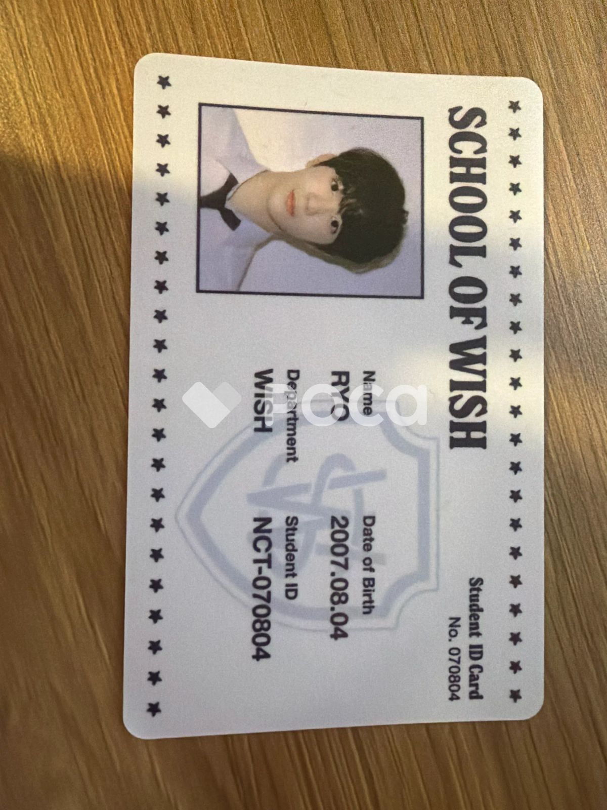 NCT リョウ NCT WISH : SCHOOL of WISH PHOTO CARD COLLECT BOOK SET
