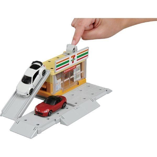 廃盤】トミカ トミカタウン ビルドシティ セブンイレブン トミカ