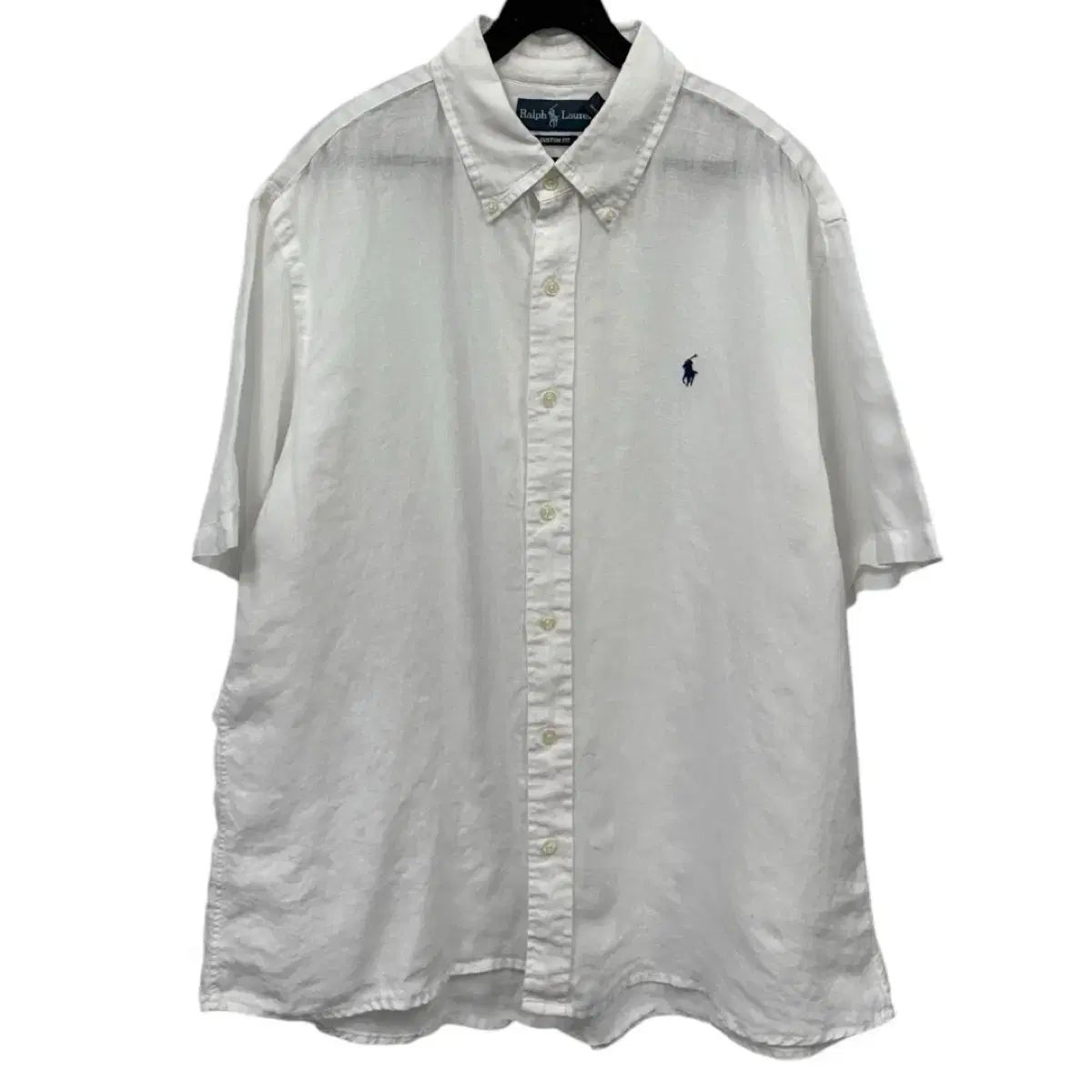 ポロ ラルフローレン 半袖 リネンシャツ XL