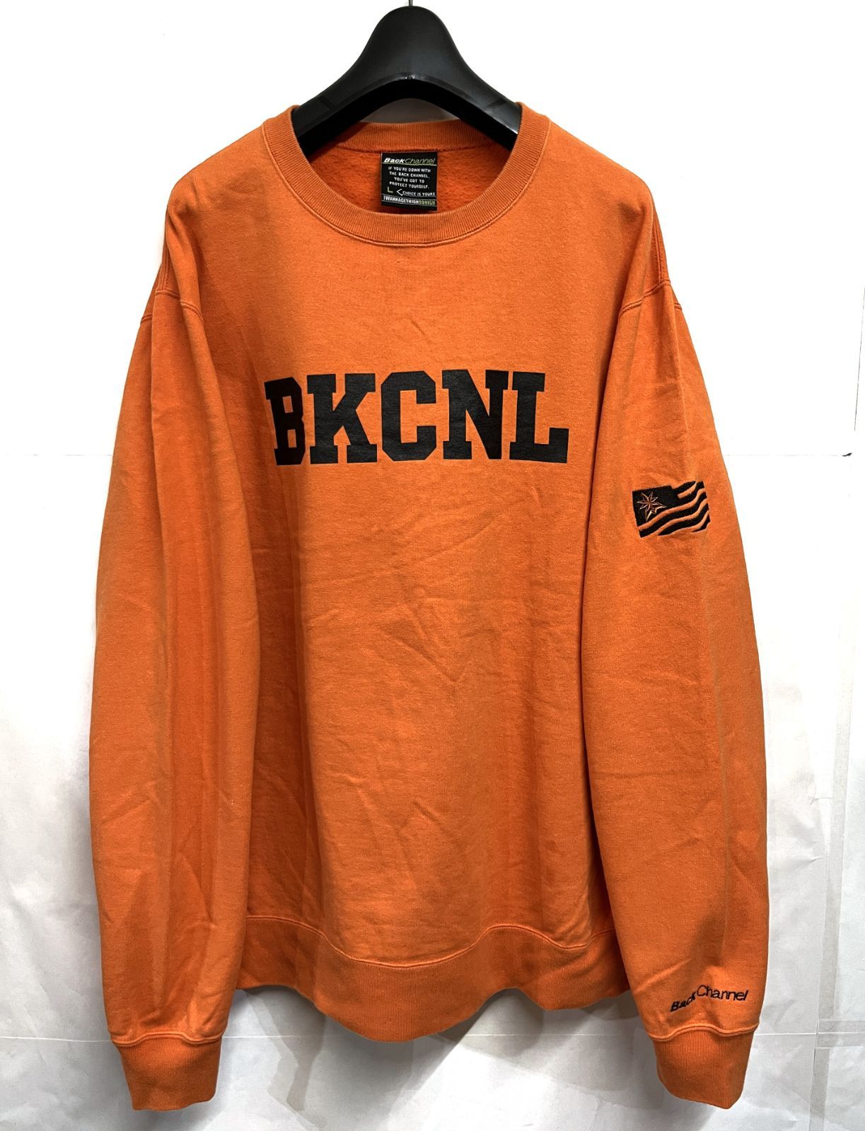 Back Channel｜バックチャンネル BKCNL ロゴ クルーネック スウェット 