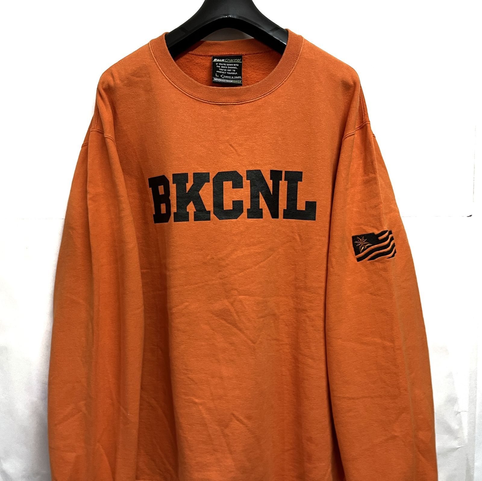 Back Channel｜バックチャンネル BKCNL ロゴ クルーネック スウェット 