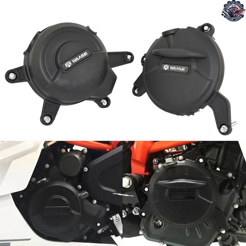 エンジンガードステータークラッチパルスカバープロテクション KTM DUKE390 RC390 390 DUKE RC 2014 2015 2016