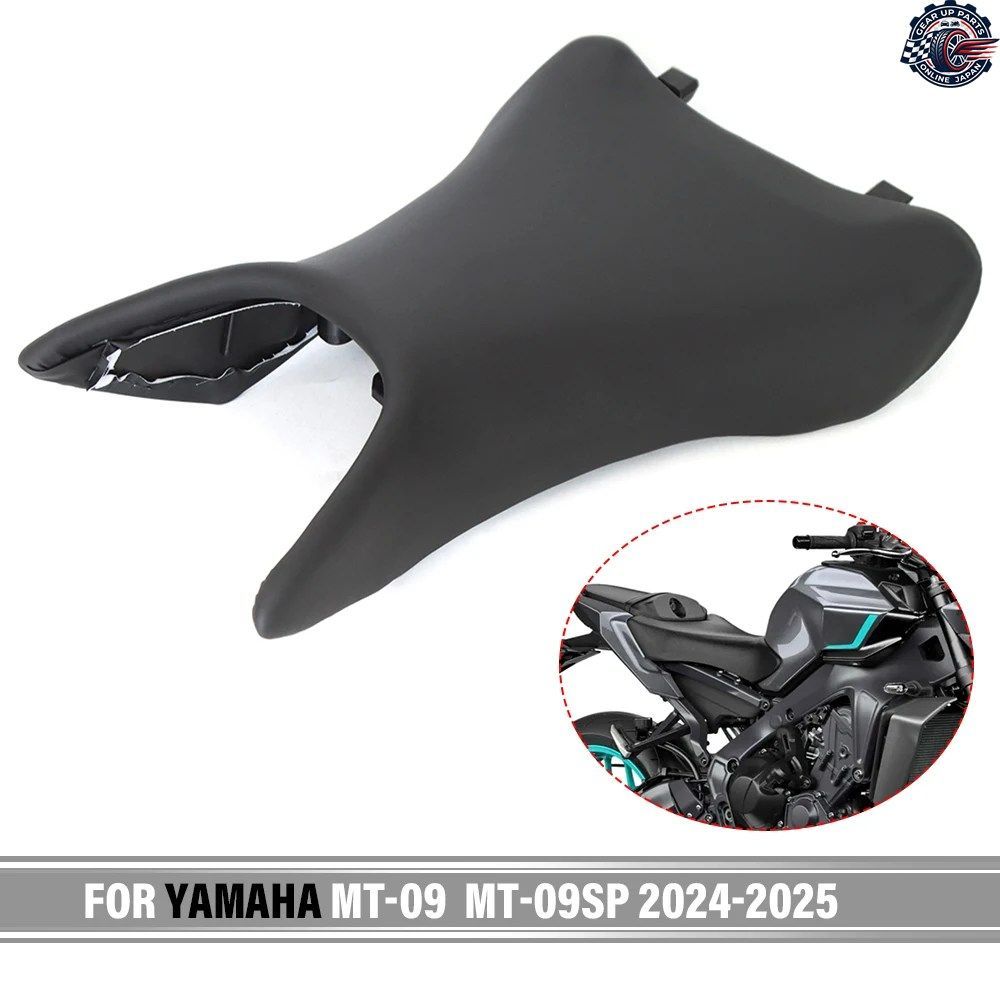 オートバイ用フロントパッセンジャーシートクッション ヤマハ MT-09 MT-09SP 2024-2025 シートクッション ドライバー ライダー シートパッ