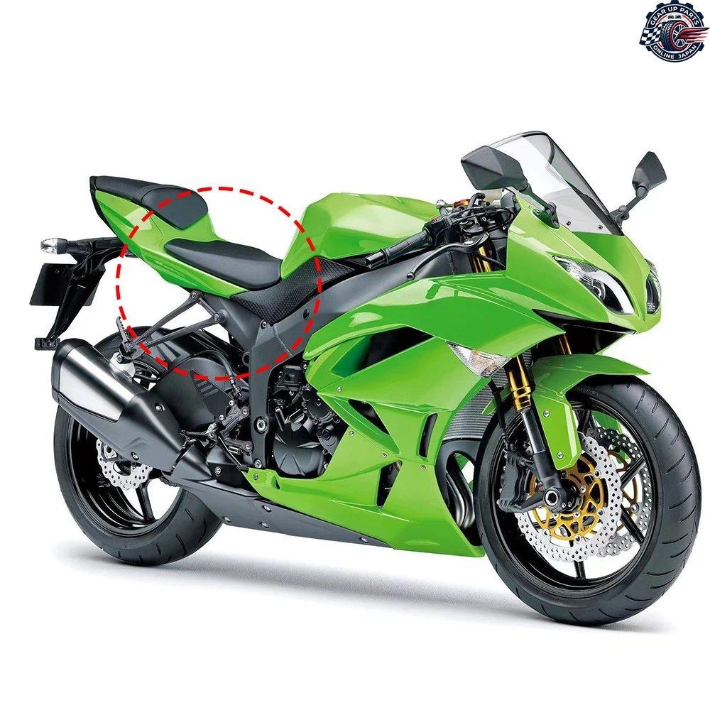 カワサキ ZX6R 2019-2025 用モーターサイクルフロントシートクッション