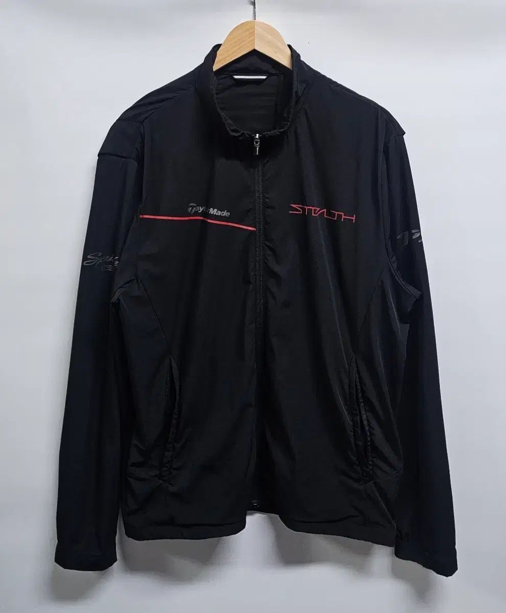 テーラーメイドゴルフ STEALTH ブラック ウィンドブレーカー ジャケット 2XL