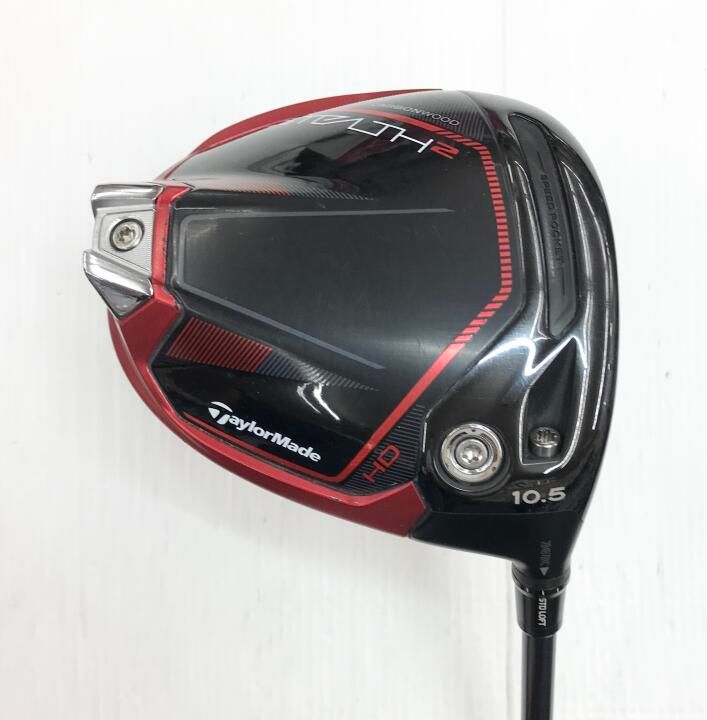 テーラーメイド　STEALTH2 HD　10.5度　TENSEI RED TM50※ｼｬﾌﾄｶｯﾄ品　Sフレックス　ドライバー　中古【最短即日発送】