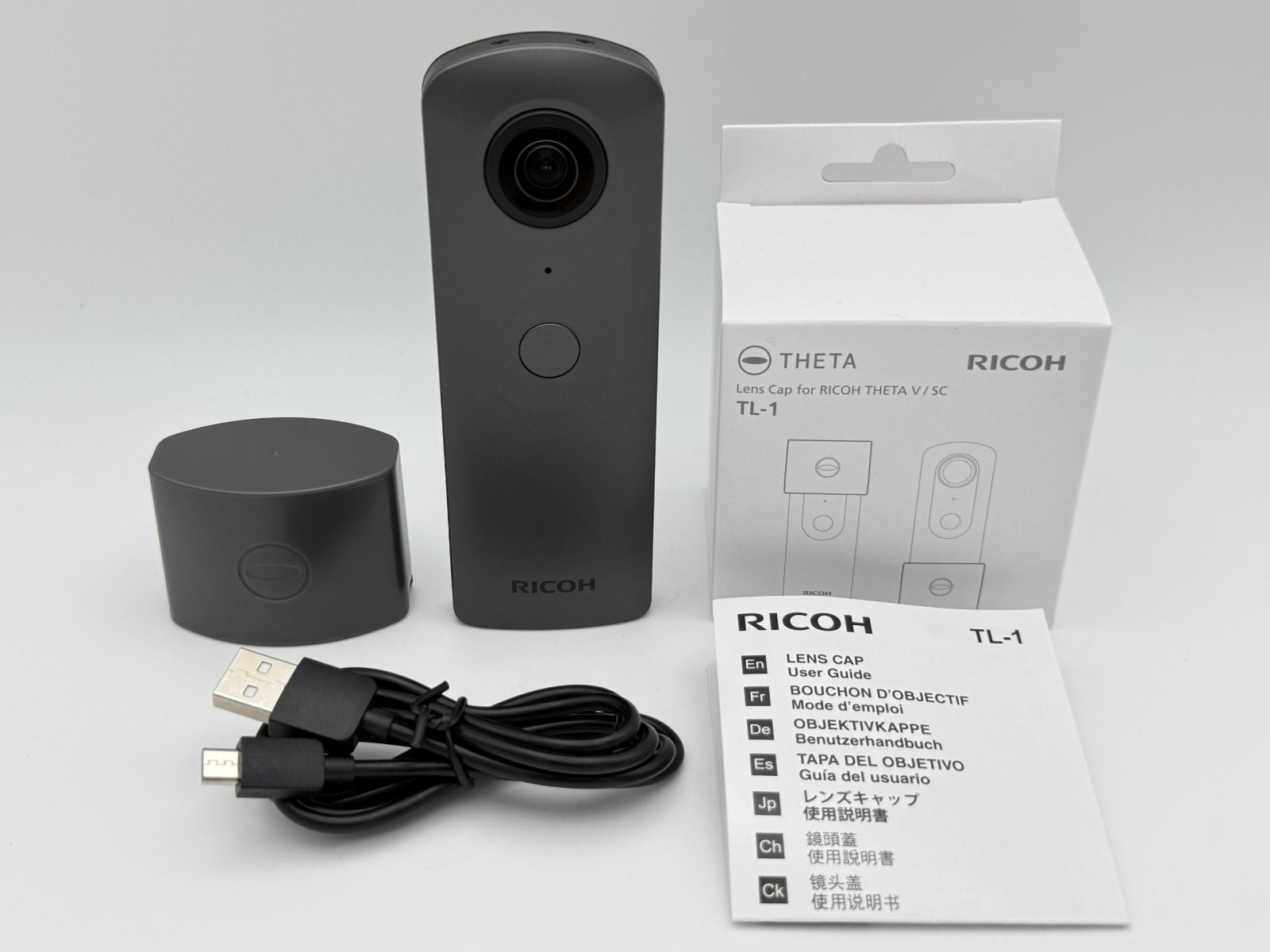 【美品】RICOH THETA V オマケ付き リコー シータ 360度カメラ