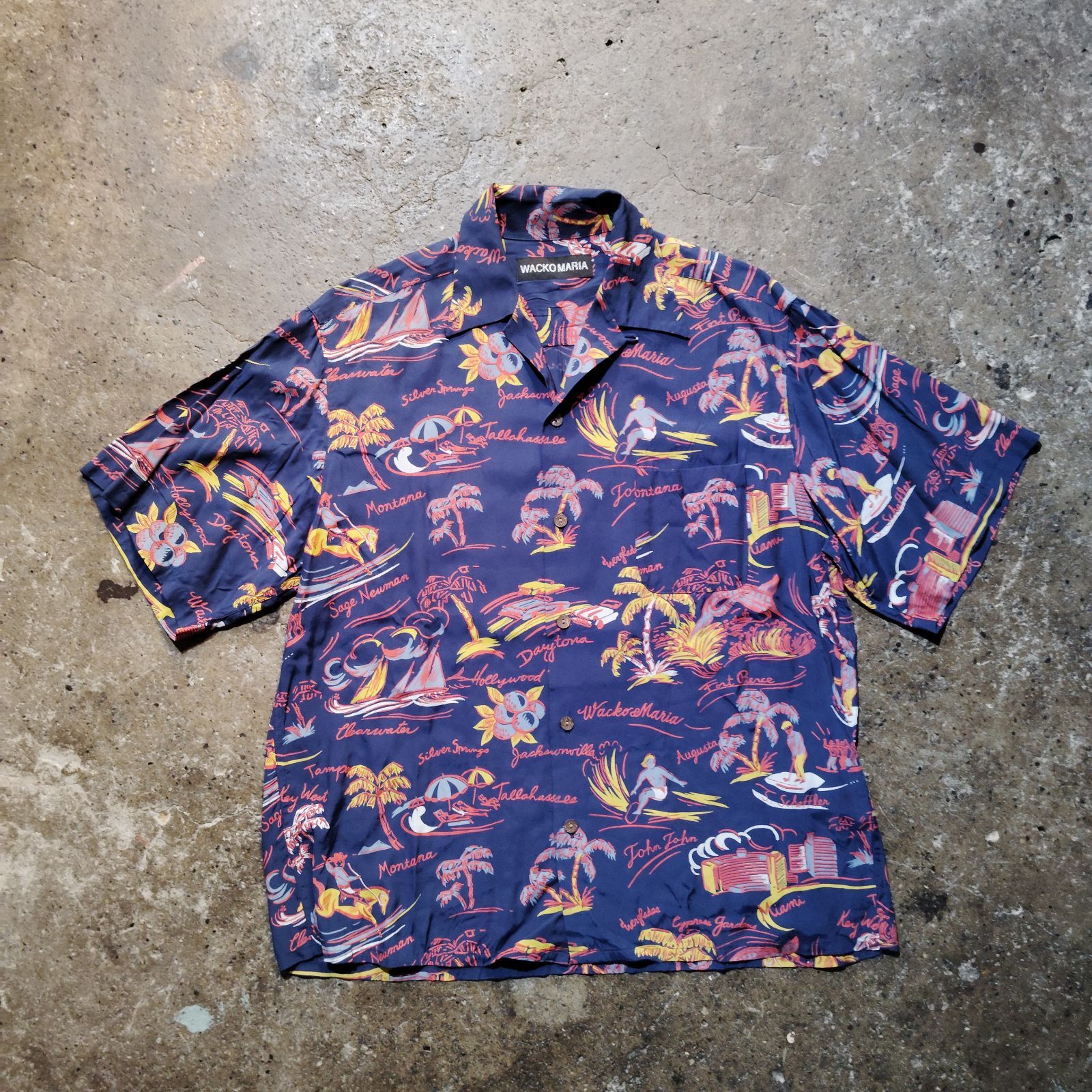 WACKOMARIA 25ss HAWAIIAN SHIRT S/S M ワコマリア 2025ss ハワイアン