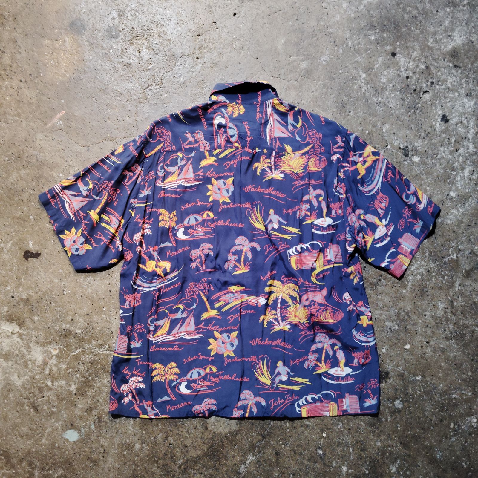 WACKOMARIA ワコマリア ハワイアン シャツ 25ss WACKOMARIA 25ss HAWAIIAN SHIRT S/S M ワコマリア 2025ss ハワイアン