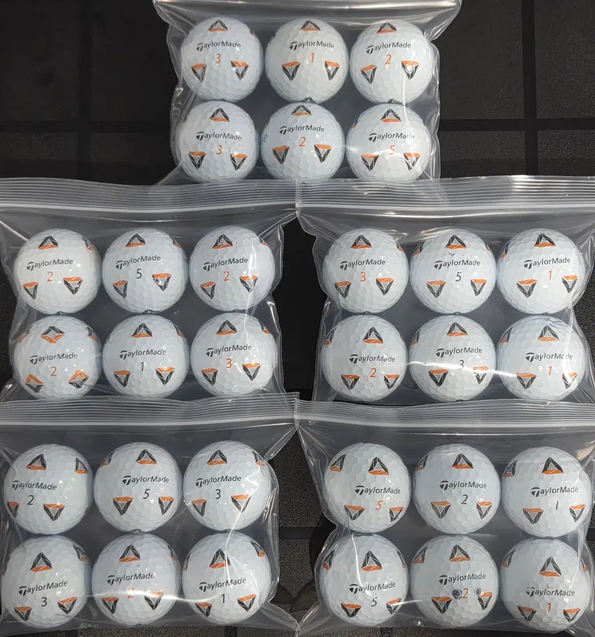TaylorMade A級 Tp5 Tp5x 4ピース 5ピース ロストボール 30球