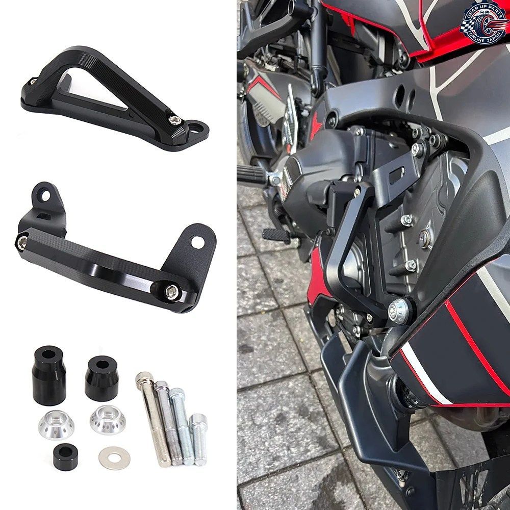 XSR900 オートバイ ヤマハ MT09 SP 2025 トレーサー 9 GT エンジン保護ガードカバー クラッシュバー フレームプロテクター バンパー