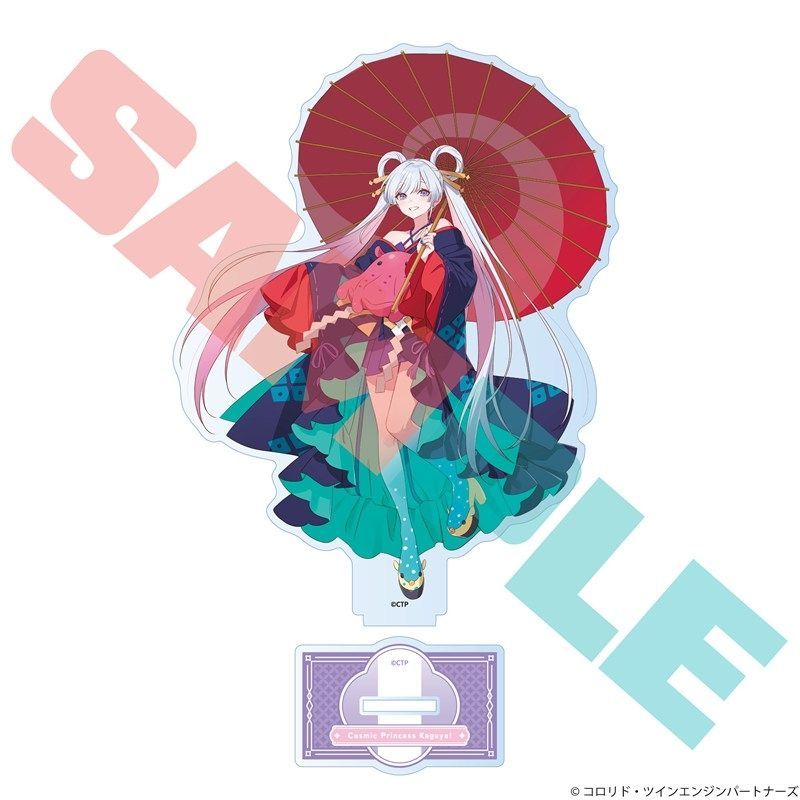 ✅［新品・未開封］特大アクリルスタンド・2点セット（月見ヤチヨ・かぐやVR） 超かぐや姫！ アクリルスタンド 月見ヤチヨ 新品 未開封品 正規品