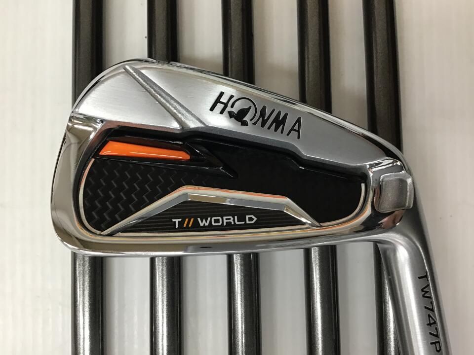 ホンマゴルフ　TOUR WORLD TW747 P　VIZARD For TW747 50　Rフレックス　アイアンセット　中古【最短即日発送】