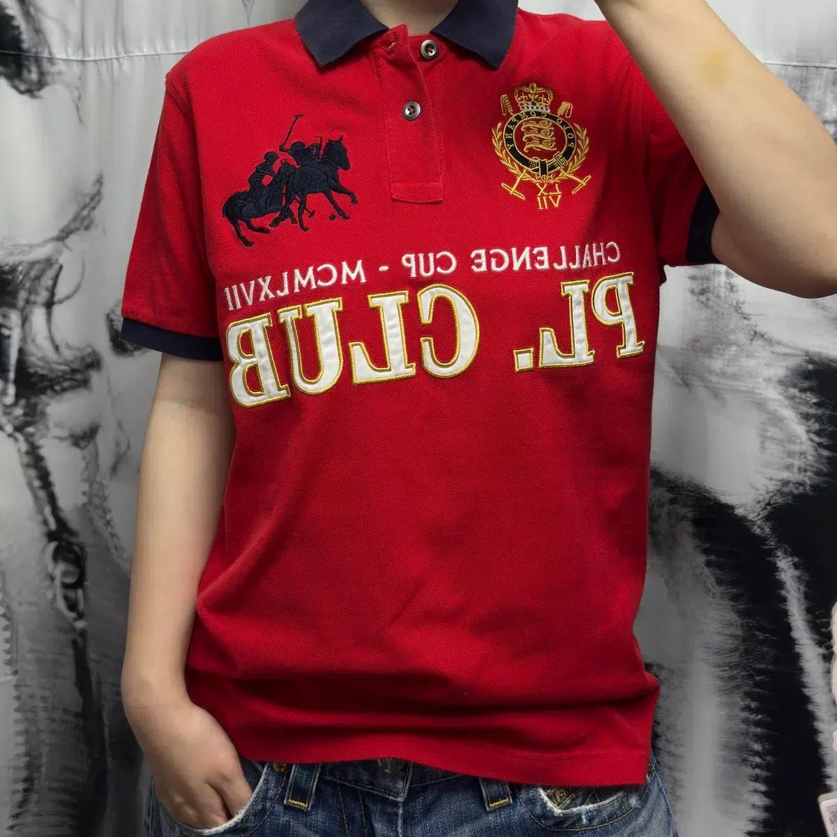ポロラルフローレン ポロクラブ チーフキーフ 半袖Tシャツ