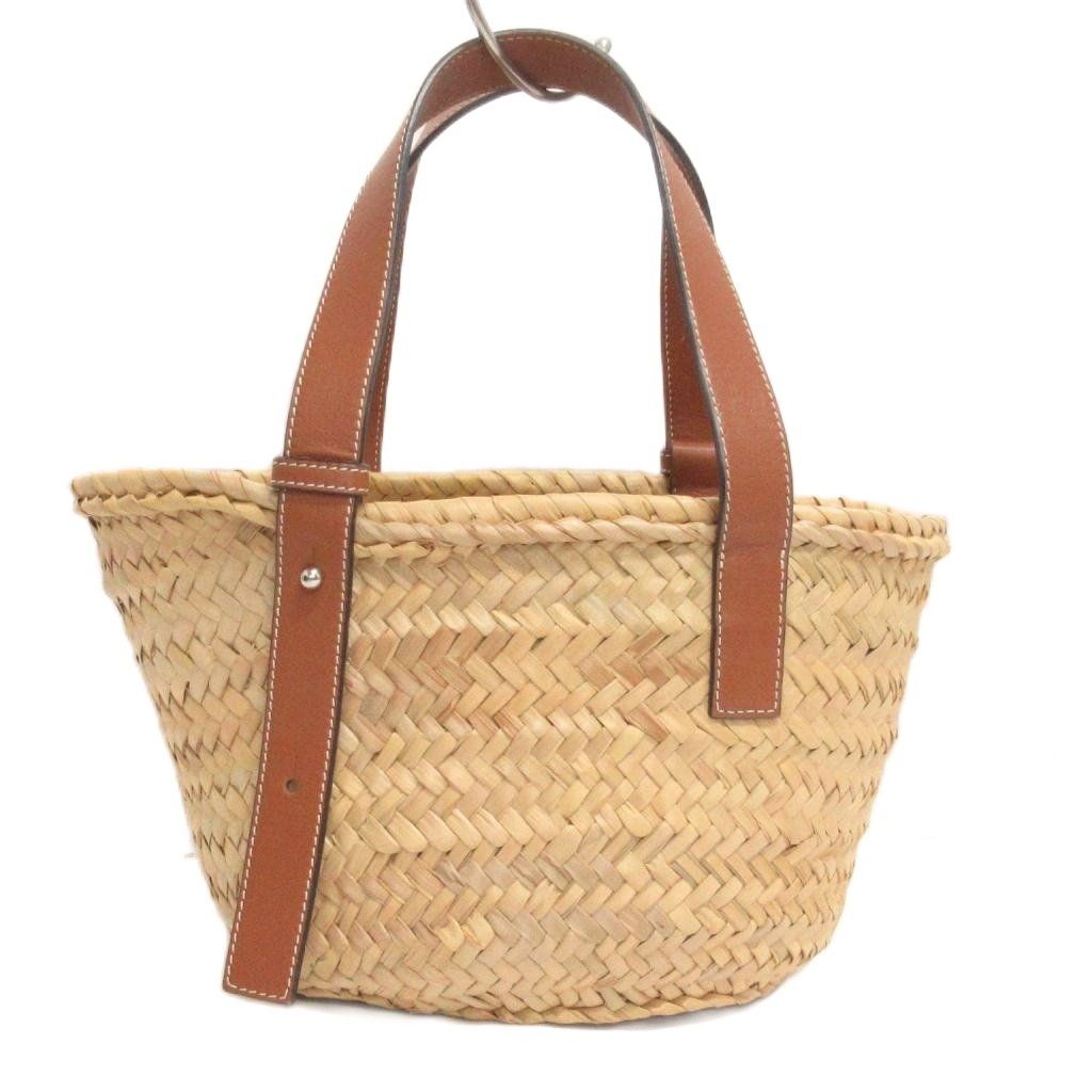 ロエベ LOEWE バスケットバッグ かごバッグ ハンド 編み込み