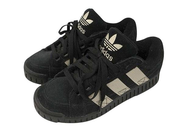 アディダス adidas LAWSUIT IG8280 ロースーツ スニーカー 23.5cm 黒 ブラック シューズ 靴