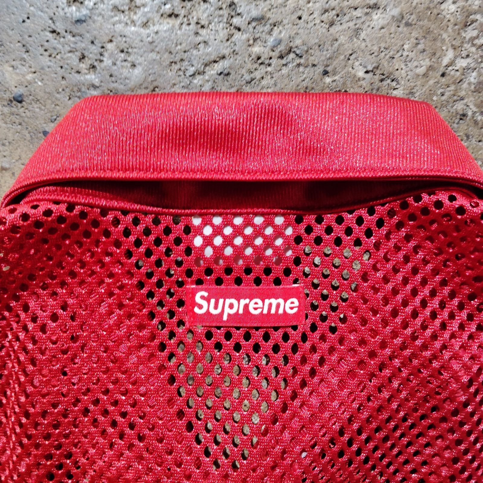 Supreme × NIKE 24ss Mesh S/S Shirt Red S シュプリーム ナイキ