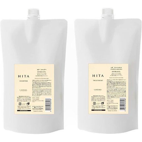 ルベル ヒタ HITA シャンプー 800mL + トリートメント 800mL 詰替セット