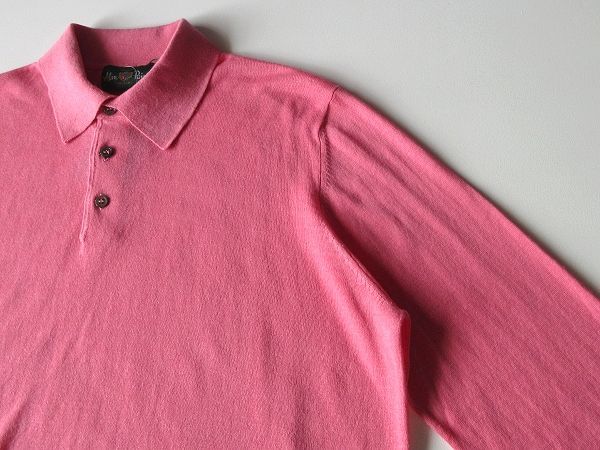 新品タグ付 ALAN PAINE アランペイン リネンコットン ロングスリーブ