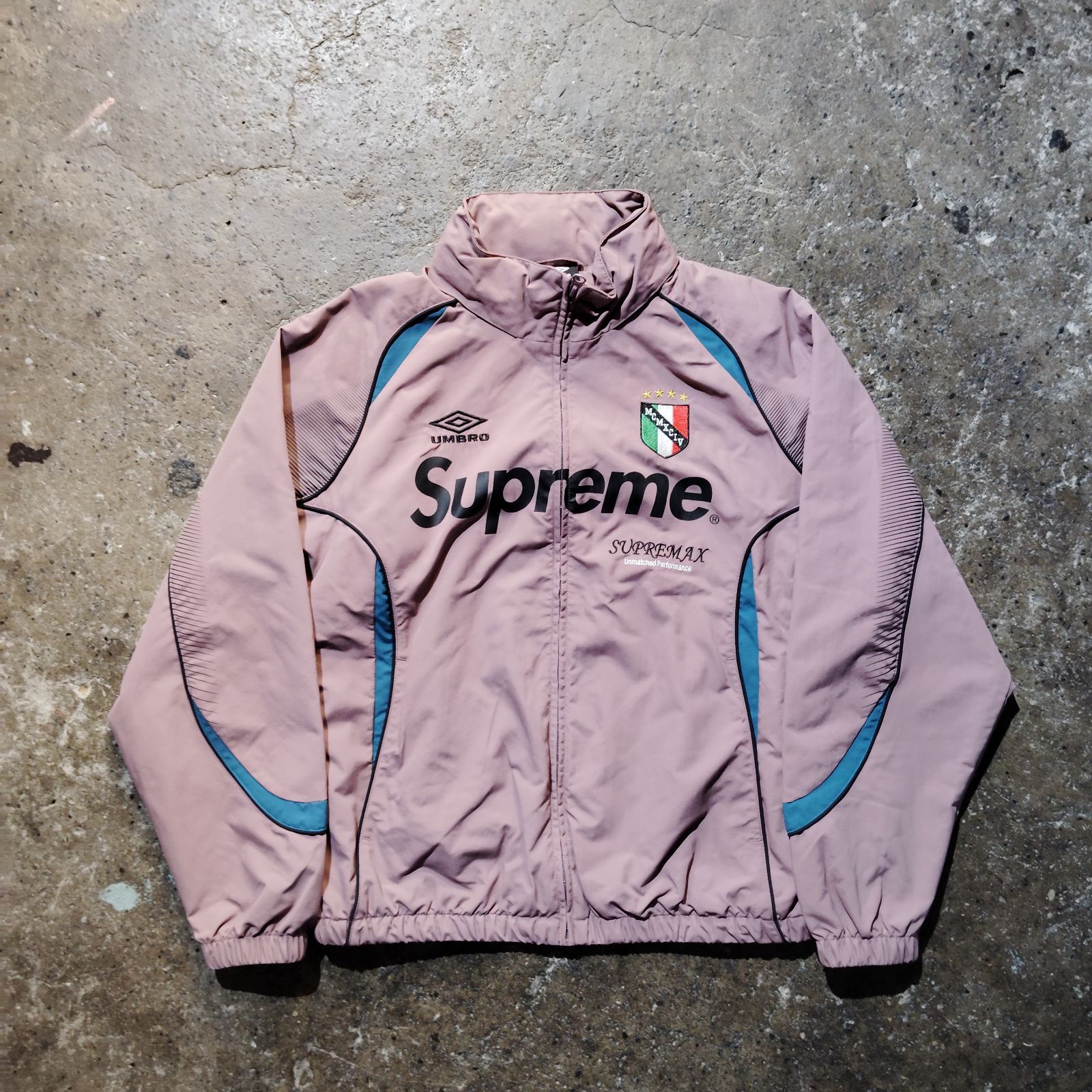Supreme × UMBRO 22ss Track Jacket Dusty Plum S シュプリーム