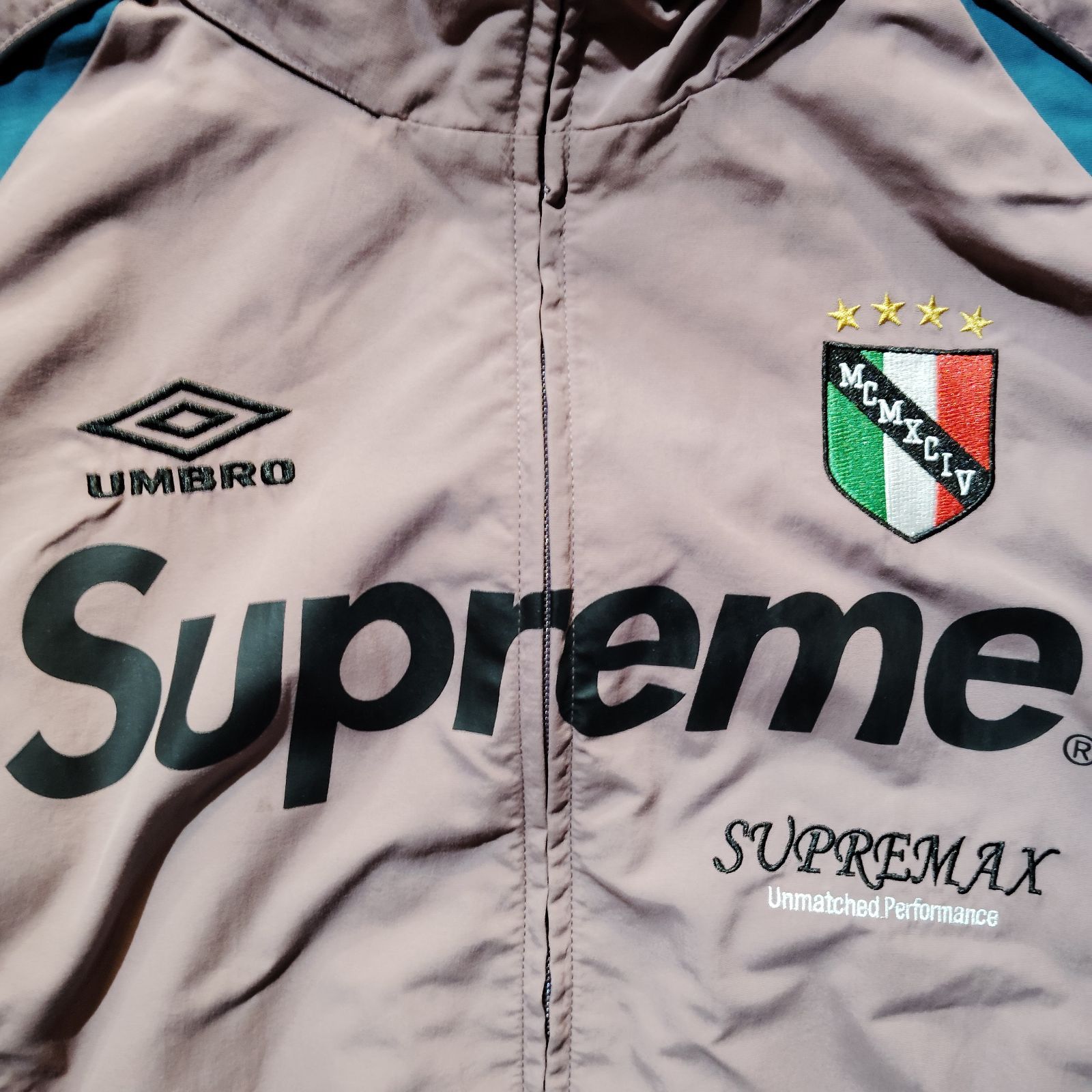 Supreme × UMBRO 22ss Track Jacket Dusty Plum S シュプリーム 