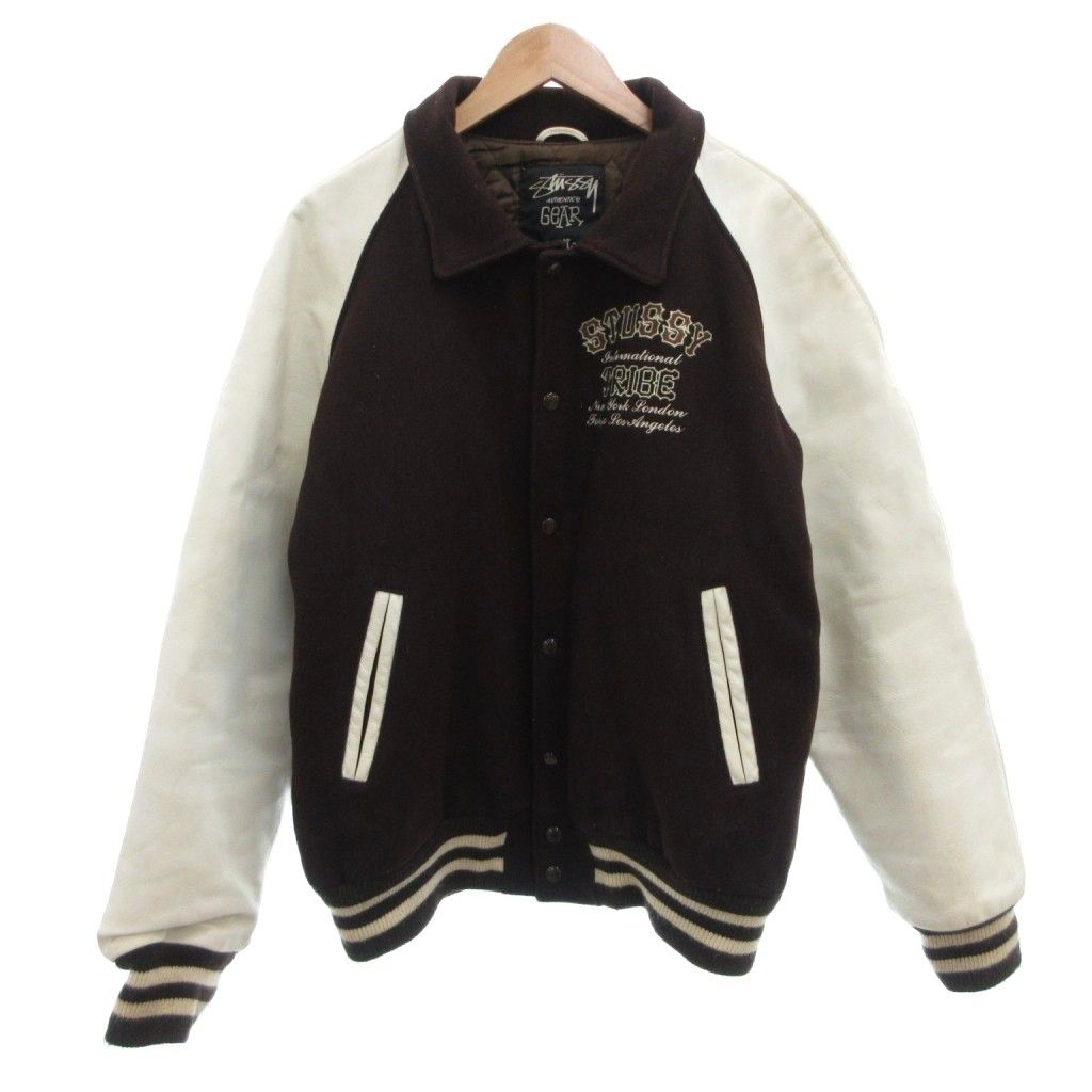 ステューシー STUSSY 25th anniversary TRIBE 4 varsity jacket