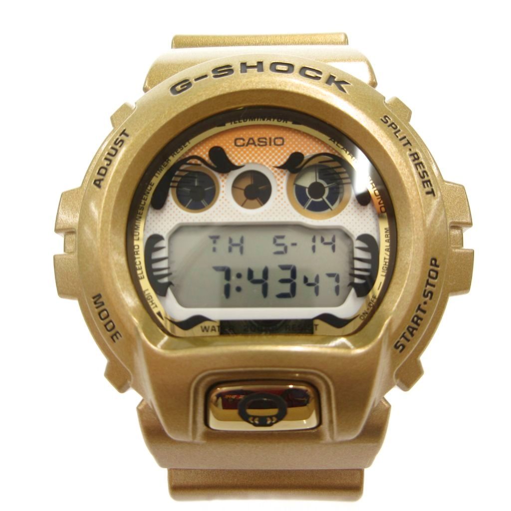 ジーショック G-SHOCK 達磨 腕時計 ウォッチ デジタル クォーツ カレンダー ゴールドカラー DW-6900GDA-9JR /FF