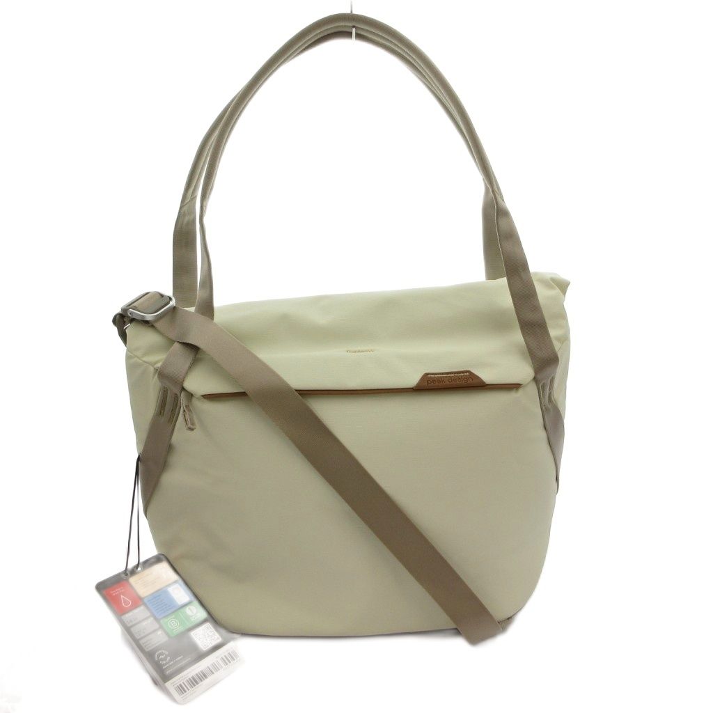 peak design タグ付き everyday tote 15L カメラバッグ ショルダー 斜め掛け 肩掛け 白 ホワイト /FF