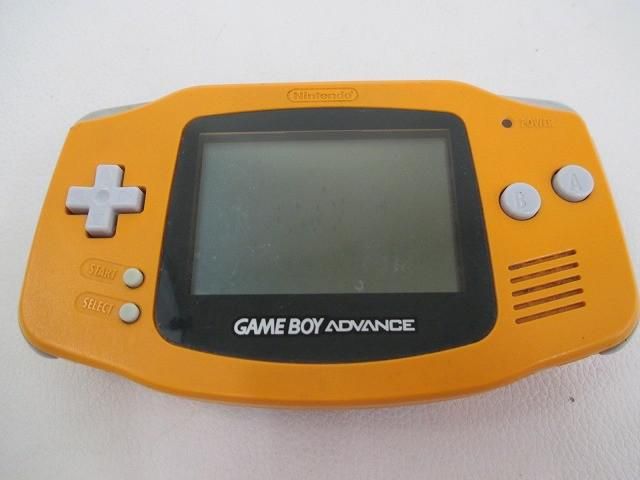 中古品 ゲーム ゲームボーイアドバンス 本体 AGB-001 オレンジ 動作品