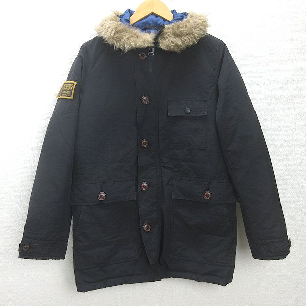 t■13AW■ヒステリックグラマー/HYSTERIC GLAMOUR N-3Bミリタリー ダウンジャケット■黒【メンズM】MENS/61【中古】