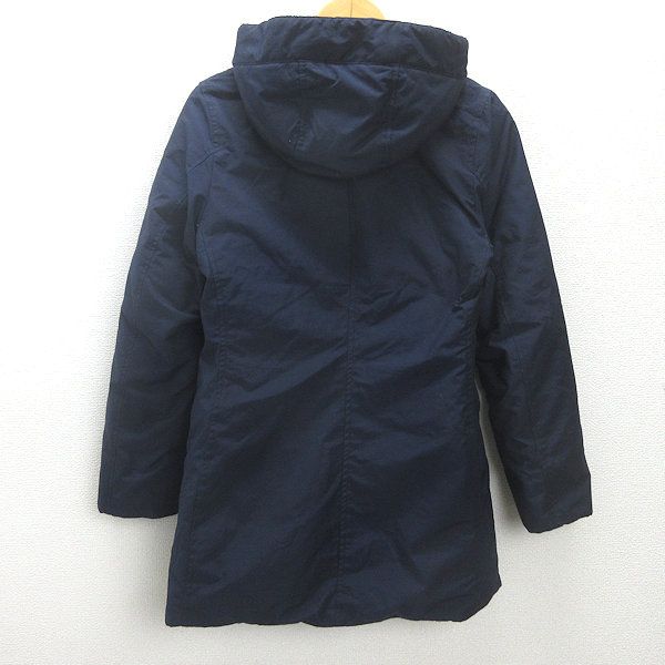 d□ユニクロ/UNIQLO 411335 ノンキルトダウンショートコート【M】紺 