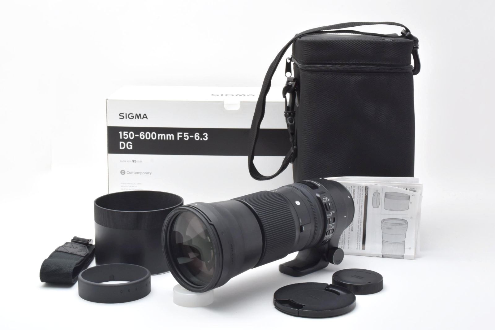 ■美品■ SIGMA150-600mm F5-6.3 DG OS HSM Contemporary Canon キヤノン EFマウント